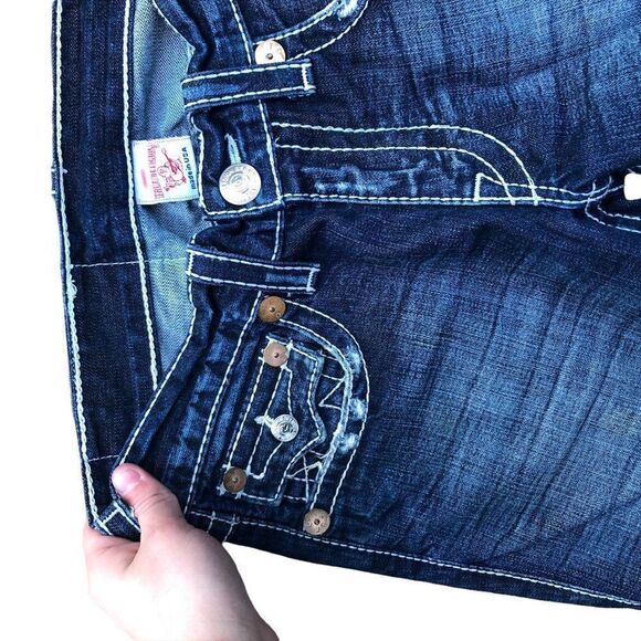 TRUE Religion Jeans Size 31 BILLY BIG T Blue​ - Picture 5 of 10